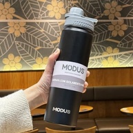 MODUS Garrafa Térmica Inox 750ML - Isolamento a Vácuo, Esportiva e Ecológica (Preto) - imagem 3