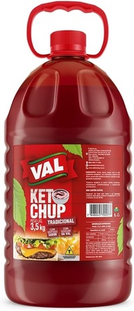 Ketchup Tradicional Val Galão 3,5kg - imagem 1