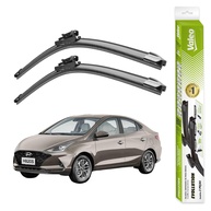Par de Palhetas Limpador Parabrisa Valeo Evolution Original - Hyundai HB20/HB20s (2020-2025) - imagem 1
