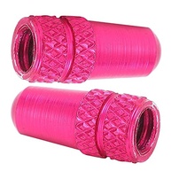 Tampas de Válvula Presta em Alumínio Rosa - Proteção e Estilo para sua Bicicleta - imagem 2