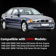 Tampa Válvula Motor Alumínio Esquerda MITZONE para BMW 740i/iL E38 e 540i E39 V8 4.4L (1998-2003) - imagem 3
