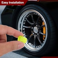 PATIKIL 12 peças de tampas de haste de válvula de pneu, tampa de válvula de roda de carro de 8 mm, tampas de válvula de ar universal, acessórios externos de veículos para carro, bicicleta, motocicleta - imagem 4