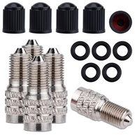Kit 5 Tampas de Haste de Válvula de Pneu de Alta Pressão com Vedação Dupla - Segurança e Inflação Fácil - imagem 2