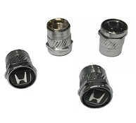 Kit 4 Tampas Bico Pneu Válvula Cromado - Design Premium para Civic, Fit, HR-V e Mais! - imagem 3