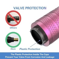 Tampas de Válvula Rosa Anodizado: Proteção e Estilo para Seu Veículo - imagem 3