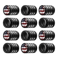 Tampas de Válvula de Pneu Patriotismo Americano - Metal Premium (12 Unidades) - imagem 1