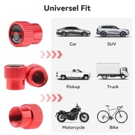Tampas de Válvula de Pneu para Honda CR-V: Proteção e Estilo em Liga de Alumínio (4 Peças) - imagem 3