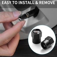 Tampas de Válvula de Pneu Premium para Cadillac: Estilo e Proteção para Seu Escalade, CT4, CT5, CT6 e Mais (4 Unidades Pretas) - imagem 4
