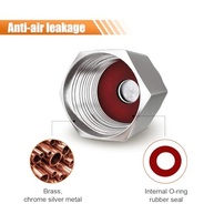 Tampas de Válvula de Pneu em Latão Premium com Vedação - Proteção e Estilo para Seu Veículo - imagem 4