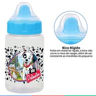 Copo 340ml com Tampa Válvula Redutora de Pingos - Disney Baby Go Azul | Seguro, Livre de BPA e Estimula Autonomia - imagem 4