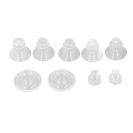 Tampa de Flange com Válvula Bico de Pato e Diafragma para Bomba de Mama - Conjunto Completo de Acessórios em Silicone Premium - imagem 2