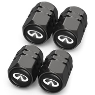 Tampas de válvula de pneu, tampas de haste de válvula para Infiniti G35 G37 Q50L QX50 Q50 QX56 Q60 QX60 QX70 Q70L QX80, tampas de pneu de carro de liga para acessórios de carro resistentes à corrosão - imagem 2