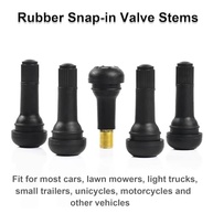 100 Peças Válvulas Pneu TR413/TR414 - Borracha Durável para Carros e Motos - imagem 5