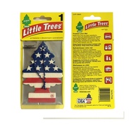 Little Trees Vanilla Pride: Aromatizante Original com Bandeira Americana para seu Carro - imagem 1