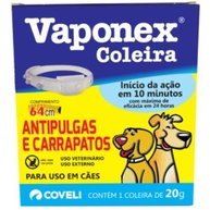 Vaponex Coveli: Coleira Antipulgas e Carrapatos para Cães - imagem 1