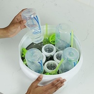Esterilizador a Vapor para Mamadeiras Dr. Brown's - Micro-ondas Seguro e Rápido - imagem 3