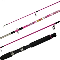 Vara de Pesca Rosa Max Bull: Sua Aliada na Pesca! - imagem 1