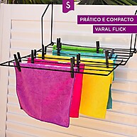 Varal Portátil: Praticidade para seu Apartamento - imagem 1