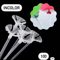 Varetas para Balão: Kit 100 Unidades + Suporte - imagem 1