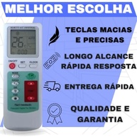 Controle Remoto Universal para Ar Condicionado Split – Compatível com Várias Marcas - imagem 3