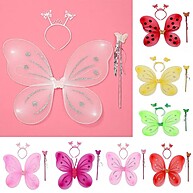 Fantasia Borboleta Infantil: Asas, Tiara e Varinha ✨ - imagem 2