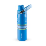 Stanley Garrafa Térmica Aerolight Fast Flow Varsity Azure Stripes 710 ML - Leve, à Prova de Vazamento e com Isolamento Avançado - imagem 1