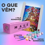Kit Pintura Terapêutica com Vaso de Rosas Lindas - Pinte e Relaxar - imagem 4