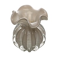 Vaso de Vidro Nude Wolff Italy: Elegância em 11cm - imagem 1