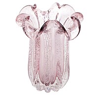 Vaso de Vidro Rosa Wolff Italy: Elegância para sua Casa - imagem 1