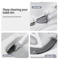 Escova de Vaso Sanitário com Suporte em Silicone Flexível - Design Inovador e Compacto - imagem 5