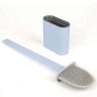 Escova de Vaso Sanitário com Suporte FANZHOU - Silicone Resistente e Antiderrapante - imagem 4
