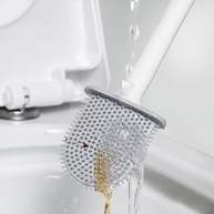 Escova de Vaso Sanitário com Suporte em Silicone Flexível - Design Inovador e Compacto - imagem 3