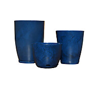 Vasos Decorativos: Kit 3 Polietileno Premium - imagem 1