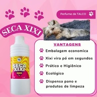 Kit Seca Xixi 2kg com Mini Pá e Vassoura - Absorção Rápida e Aroma Floral - imagem 4