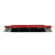 Vassoura Verona de Madeira 60 cm com Cerdas Pretas e Brancas - Limpeza Eficiente e Durável - imagem 1