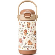 Fimibuke Garrafa Térmica Infantil 400ml com Canudo - Aço Inox 18/8, Livre de BPA, à Prova de Vazamento - imagem 2