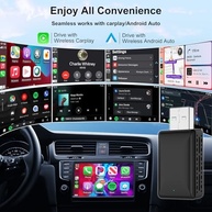 VCARLINKPLAY Adaptador CarPlay Sem Fio 2 em 1: Liberdade e Conexão Mágica no Seu Carro - imagem 4