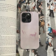 Capinha iPhone: Veado Rosa Kawaii Anti-Impacto - imagem 2