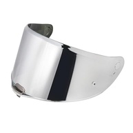 Viseira Capacete Vector II Prata Cromada - Proteção Facial Universal para Motociclistas - imagem 2