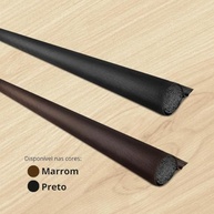 Veda Porta Preto 80cm: Proteção Total contra Insetos, Pó e Água para Blindex e Portões - imagem 4