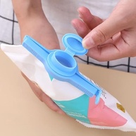 Kit 3 Presilhas Clipe de Vedação Alimentos - Tampa Abre Fácil para Embalagens - imagem 5