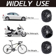 4 Tampas de Válvula Pretas Universais: Vedação Perfeita para Carros, Motos e Mais! - imagem 4
