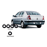 Vedações Clio Sedan: Kit Completo Portas e Mala - imagem 1