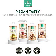 Nutrify Vegan Tasty: Proteína Vegetal Cheesecake Frutas Vermelhas 420g - imagem 3