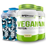 Vegan Protein: Kit 2x 500g + Coqueteleiras - imagem 1