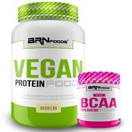 Vegan Protein + Pink BCAA: Kit Completo BRNFOODS - imagem 1