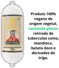 MORTADELA 100% VEGANA DEFUMADA 500 GRAMAS - imagem 4