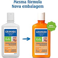 Condicionador Granado Bebê Camomila 250ml – Hidratação Suave e Vegana - imagem 2
