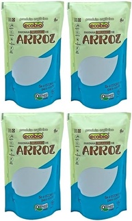ECOBIO, KIT 4 Farinha De Arroz Orgânica Vegana S Glúten Ecobio 2,0Kg - imagem 1
