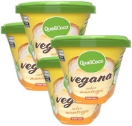 Manteiga de Coco Sem Lactose Vegana Com Sal Qualicoco - 4 potes de 200g - imagem 2